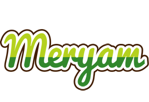 Meryam golfing logo