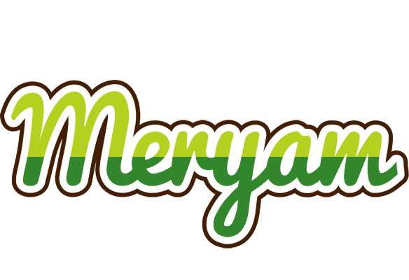 Meryam golfing logo
