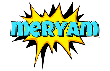 Meryam indycar logo