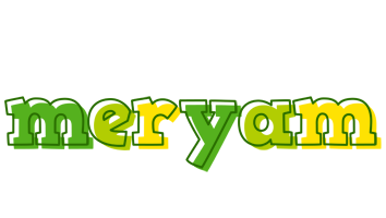 Meryam juice logo