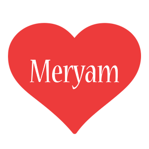 Meryam love logo