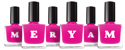 Meryam nails logo