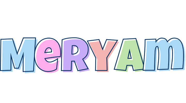 Meryam pastel logo
