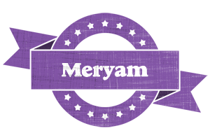 Meryam royal logo