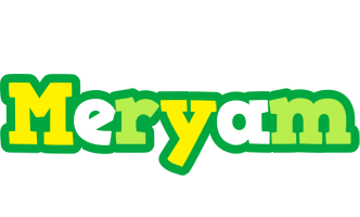 Meryam soccer logo