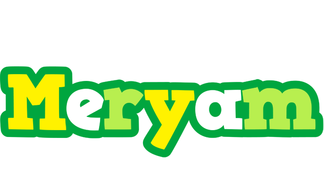 Meryam soccer logo