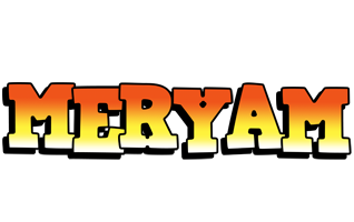 Meryam sunset logo