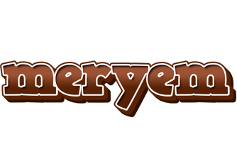 Meryem brownie logo