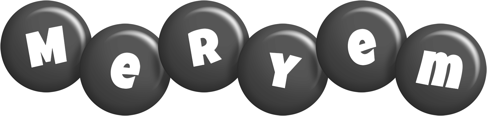 Meryem candy-black logo