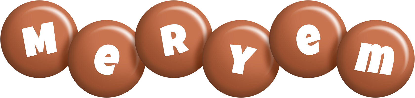 Meryem candy-brown logo