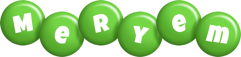 Meryem candy-green logo