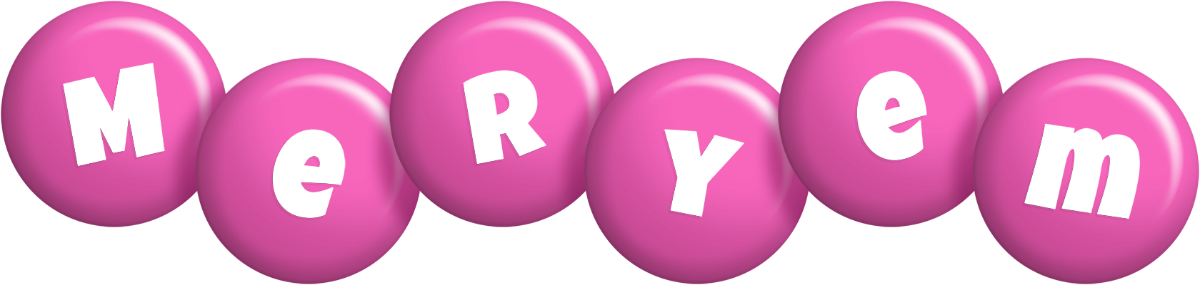 Meryem candy-pink logo