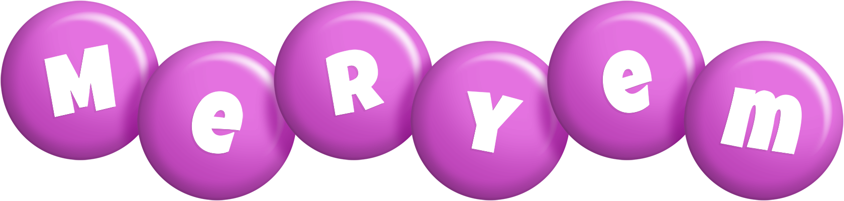 Meryem candy-purple logo