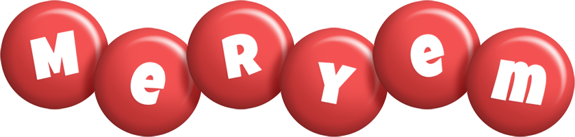 Meryem candy-red logo