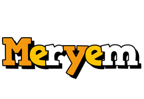 Meryem cartoon logo