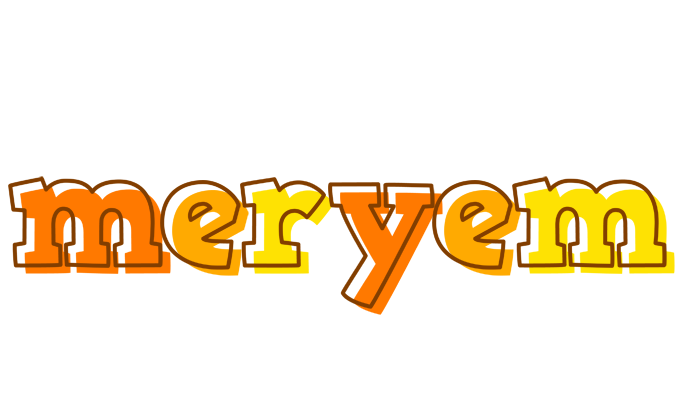 Meryem desert logo