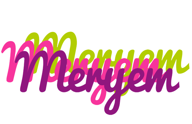 Meryem flowers logo