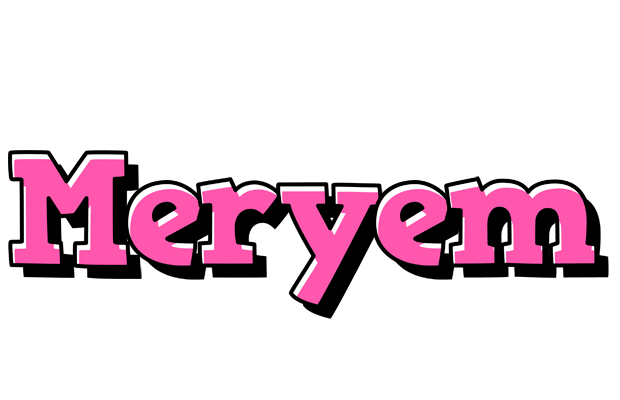Meryem girlish logo