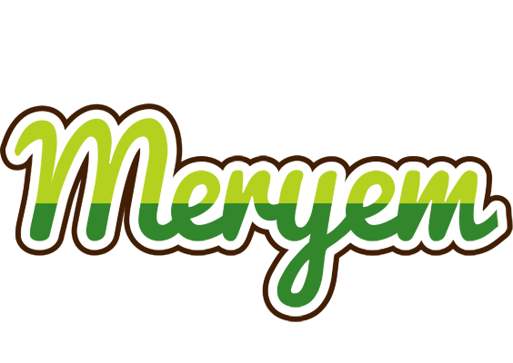 Meryem golfing logo