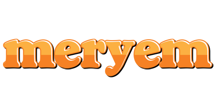 Meryem orange logo