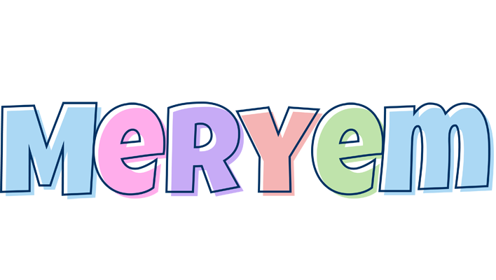 Meryem pastel logo