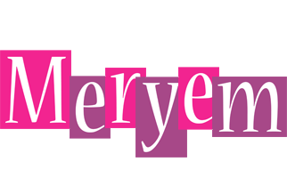 Meryem whine logo