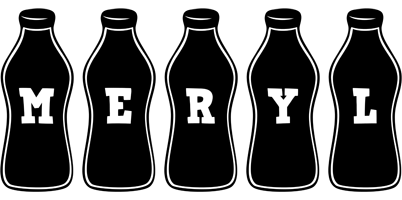 Meryl bottle logo