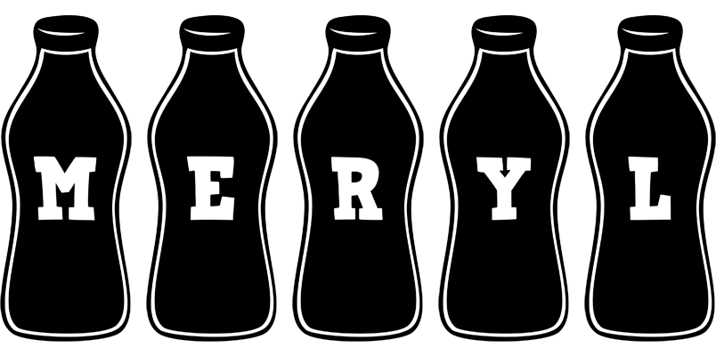 Meryl bottle logo