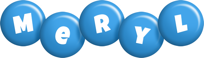 Meryl candy-blue logo