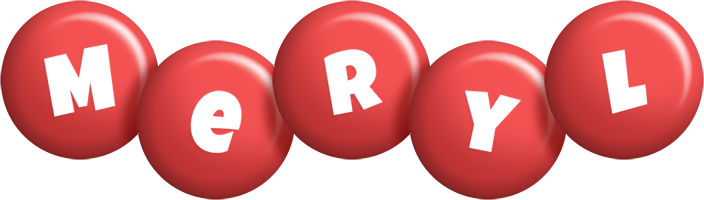 Meryl candy-red logo