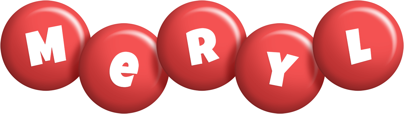 Meryl candy-red logo