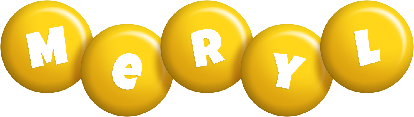 Meryl candy-yellow logo