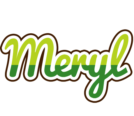 Meryl golfing logo