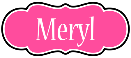 Meryl invitation logo