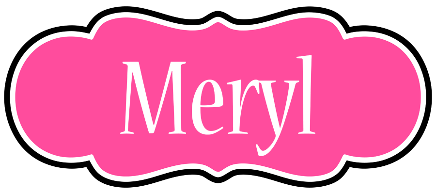 Meryl invitation logo