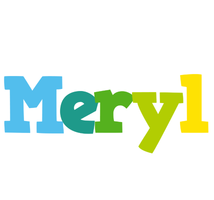 Meryl rainbows logo