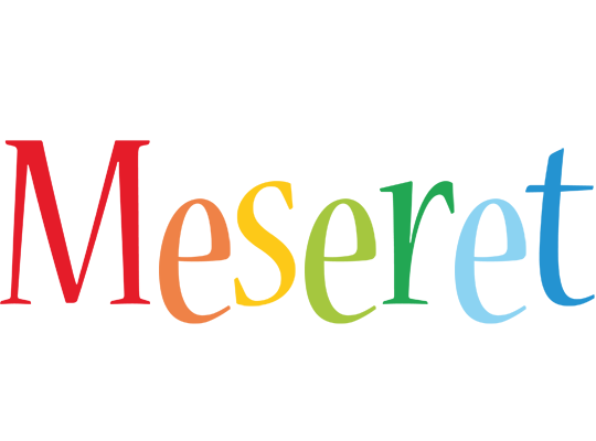 Meseret birthday logo