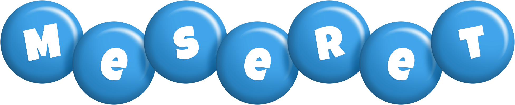 Meseret candy-blue logo