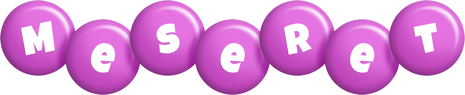 Meseret candy-purple logo