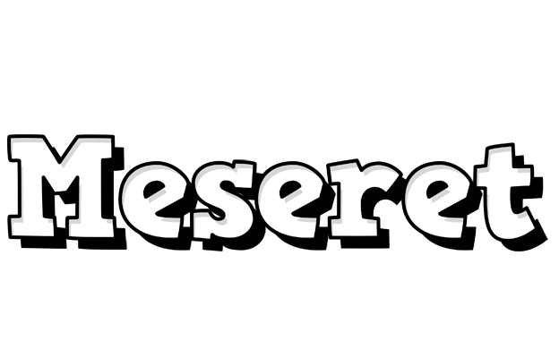 Meseret snowing logo