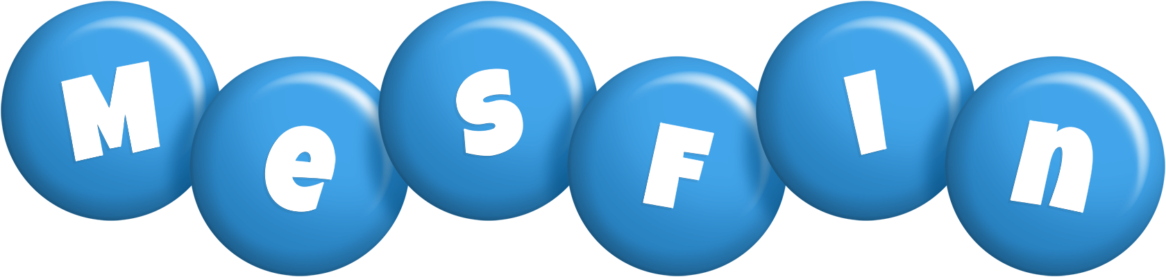Mesfin candy-blue logo