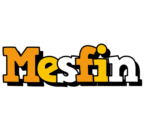 Mesfin cartoon logo