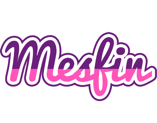 Mesfin cheerful logo
