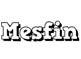 Mesfin snowing logo