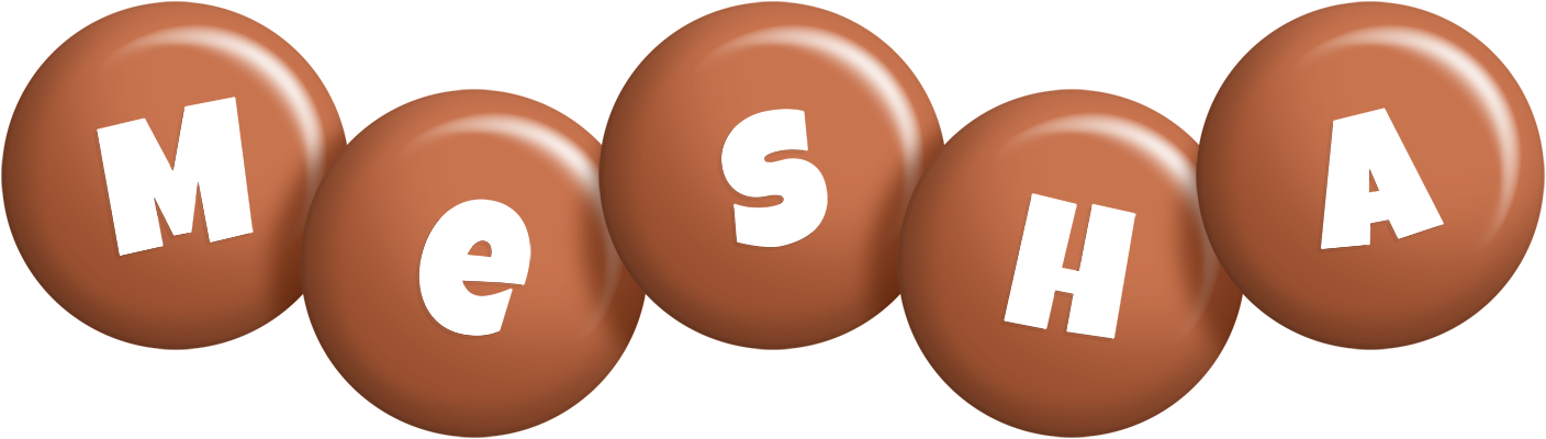 Mesha candy-brown logo
