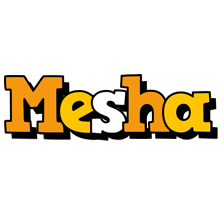 Mesha cartoon logo