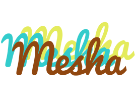 Mesha cupcake logo