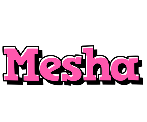 Mesha girlish logo