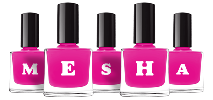 Mesha nails logo