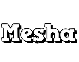 Mesha snowing logo